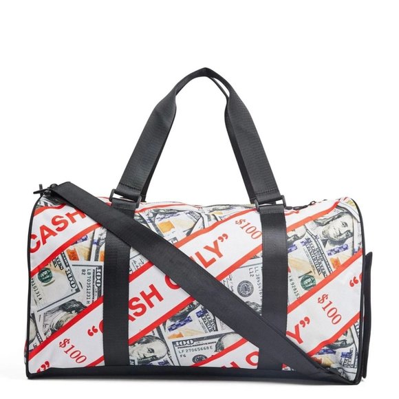 Reason Mens Multicolor Cash Only Adjustable Strap Sling Bag Duffel Bag One Size - Picture 5 of 6